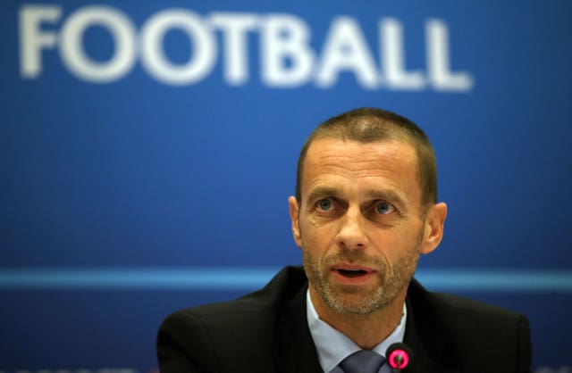 UEFA president Aleksander Ceferin has described previous plans for an international league as 