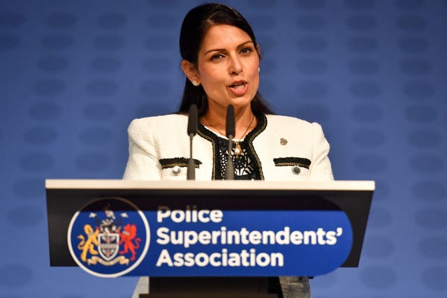 Home Secretary Priti Patel