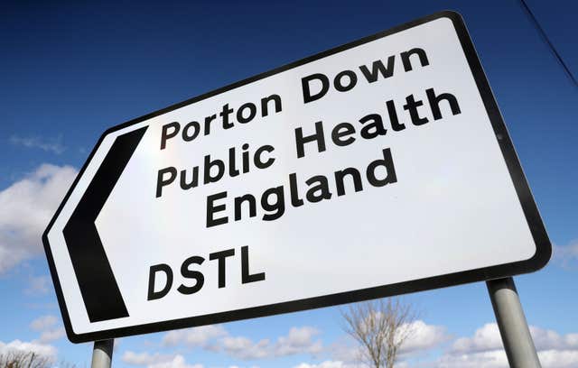 A sign for Porton Down