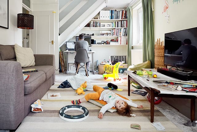 Another entry to the duchess' initiative is called Working from Home by Rosangela Borgese. Kensington Palace