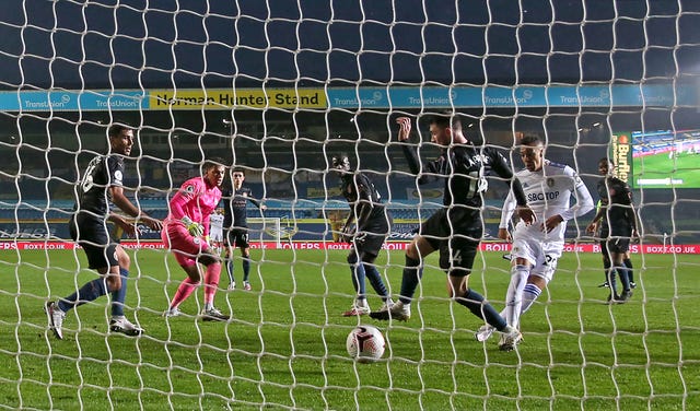 Rodrigo scores for Leeds 