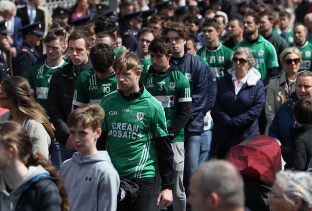 Colm Horkan funeral