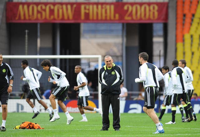 Soccer – UEFA Champions League – Final – Manchester United v Chelsea – Chelsea Training – Luzhniki Stadium