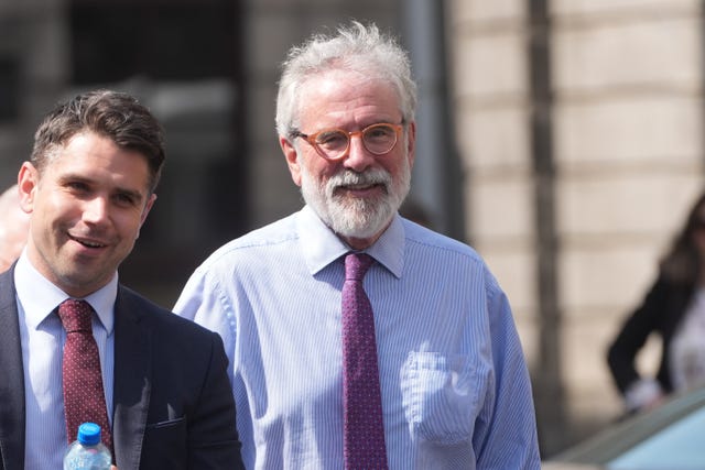 Gerry Adams legal action