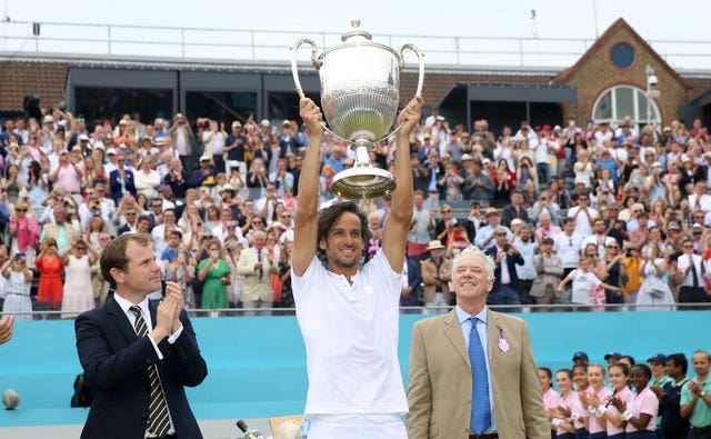 Feliciano Lopez won at Queen's two weeks ago