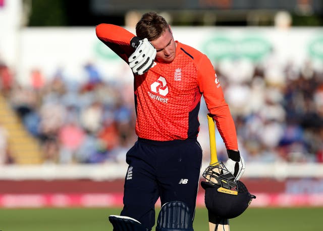 England batsman Jason Roy had a good look at the Sri Lankan attack on Wednesday.