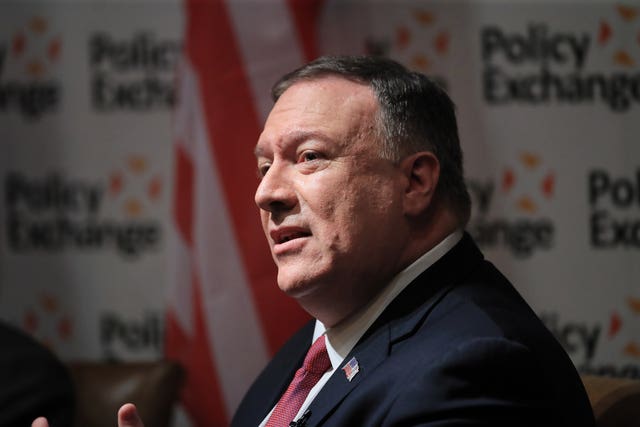 Mike Pompeo UK visit