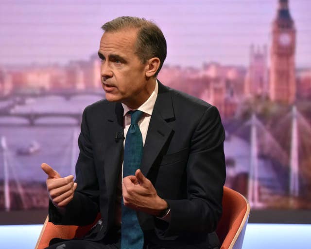 Outgoing Bank of England chief Mark Carney (Jeff Overs/BBC)