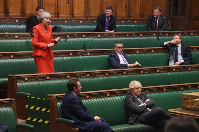 Theresa May has continued to play an active part in UK politics as a senior backbencher since leaving Downing Street