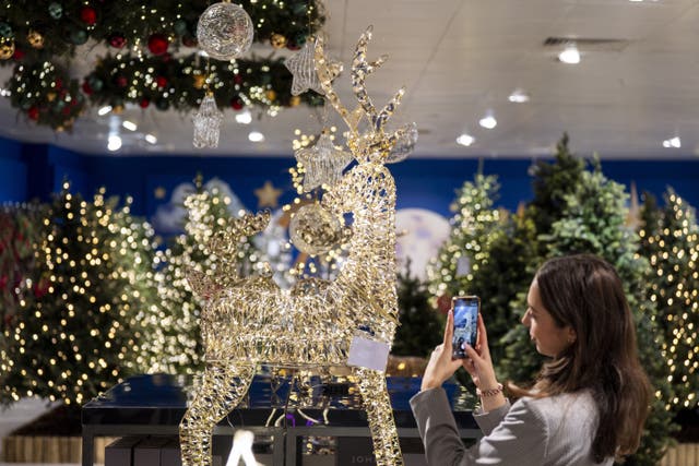John Lewis Christmas floor
