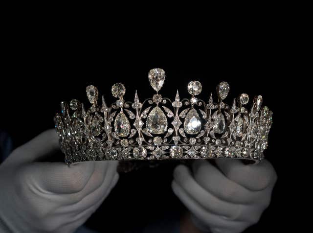 The Fife Tiara which will be on display at Kensington Palace (Historic Royal Palaces/Todd-Whit/PA)