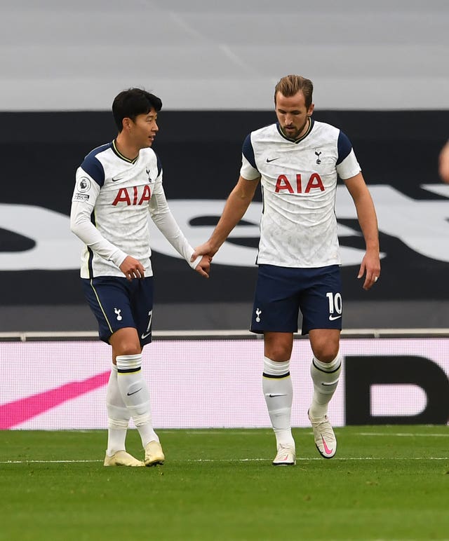 Harry Kane and Son Heung-min fired Tottenham back to the top of the Premier League
