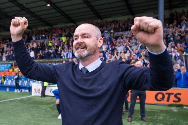 Steve Clarke led Kilmarnock to wins over Celtic and Rangers
