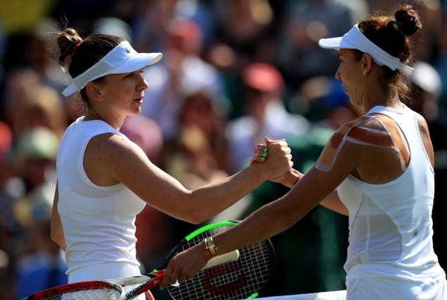 It was Halep that emerged triumphant in the all-Romanian battle in the second round