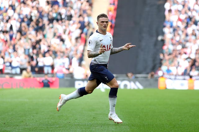 Kieran Trippier did not make the trip to Inter Milan in midweek 