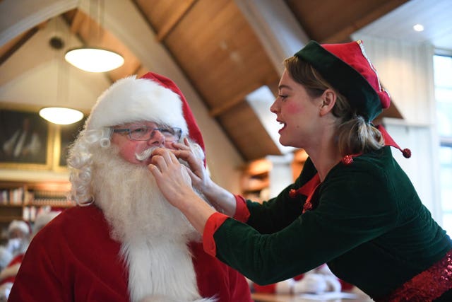 Santa school at Southwark Cathedral