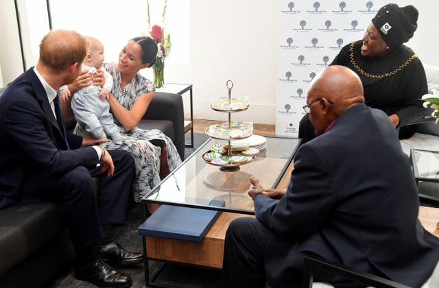 Royal visit to Africa