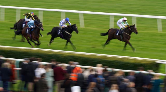 Mossbawn (right) sparks a double for jockey Connor Beasley and trainer David Barron at Doncaster