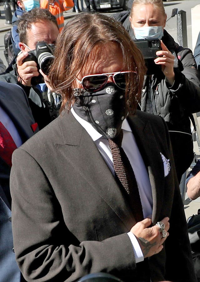 Johnny Depp court case
