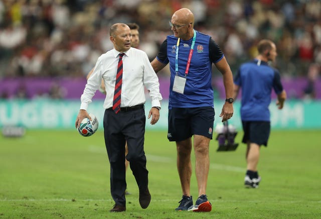 Mitchell (right) thinks Eddie Jones (left) will play a guiding role.