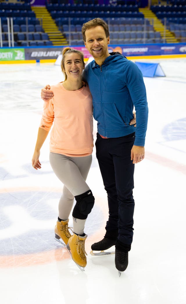 Libby Clegg and Mark Hanretty