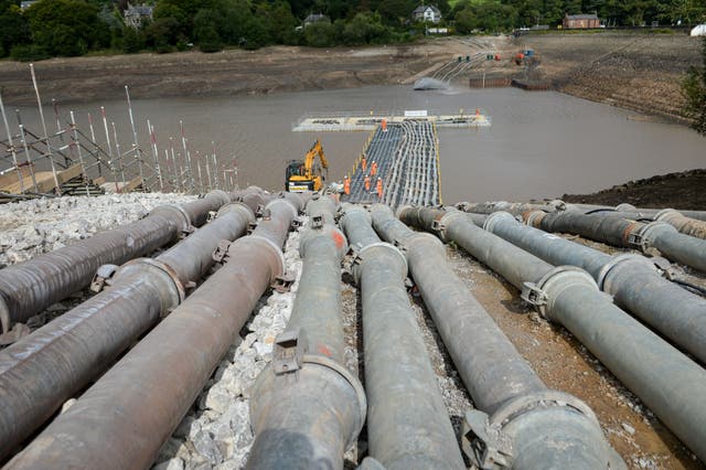 Toddbrook Reservoir damaged