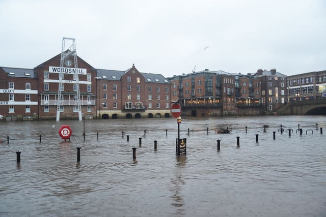 Flooding in York
