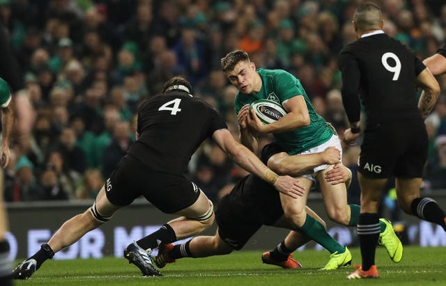 New Zealand's Brodie Retallick starred in the win over Ireland