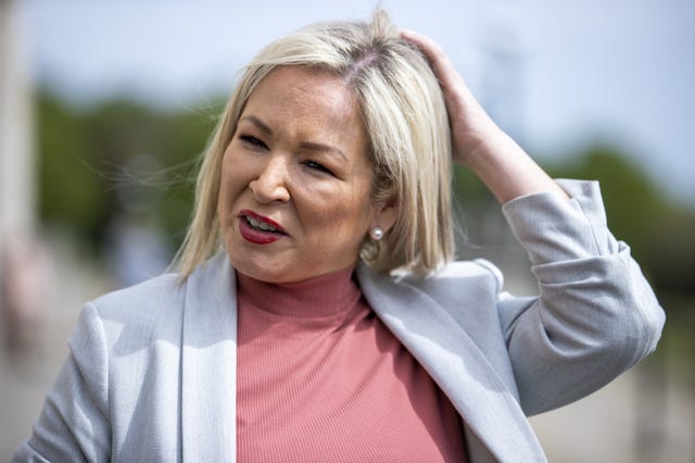 Sinn Fein vice president Michelle O’Neill