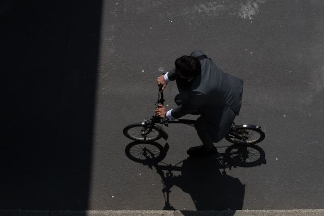 A cycle lane