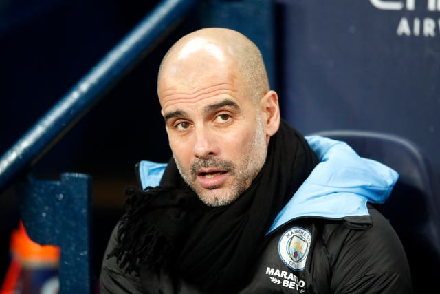Manchester City manager Pep Guardiola is currently in Spain