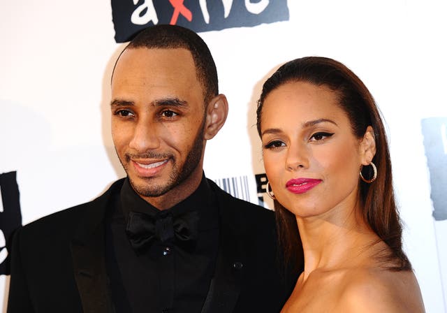 Swizz Beatz and Alicia Keys