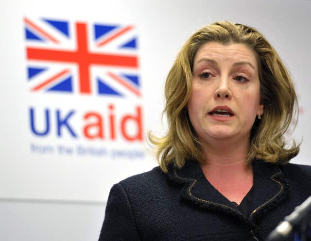 International Development Secretary Penny Mordaunt met with Oxfam bosses to discuss the relationship between the charity and the Government (PA Wire / Nick Ansell)