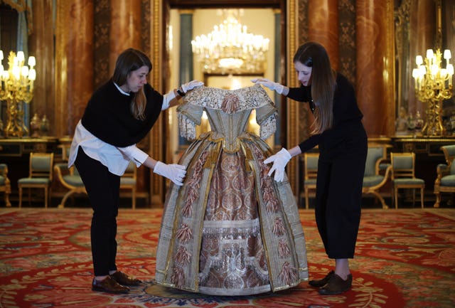 Queen Victoria’s Stuart Ball costume