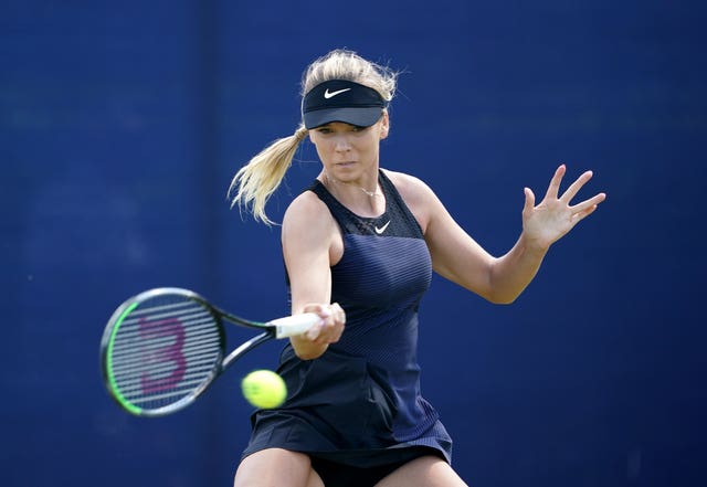 Katie Boulter has been in action in at the Viking Open in Nottingham this week