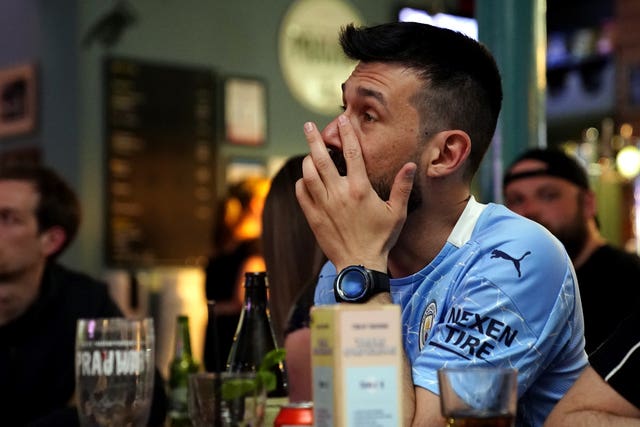 City fans back in England feared the worst