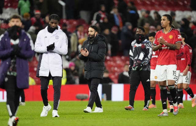 Ruben Amorim walks off