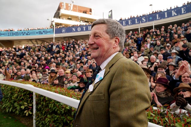 Jeremy Scott was a proud man at Cheltenham in March