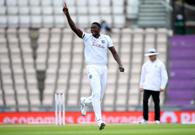 Jason Holder earned widespread praise for leading the West Indies' tour of England in the midst of a global pandemic (Mike Hewitt/NMC Pool/PA)