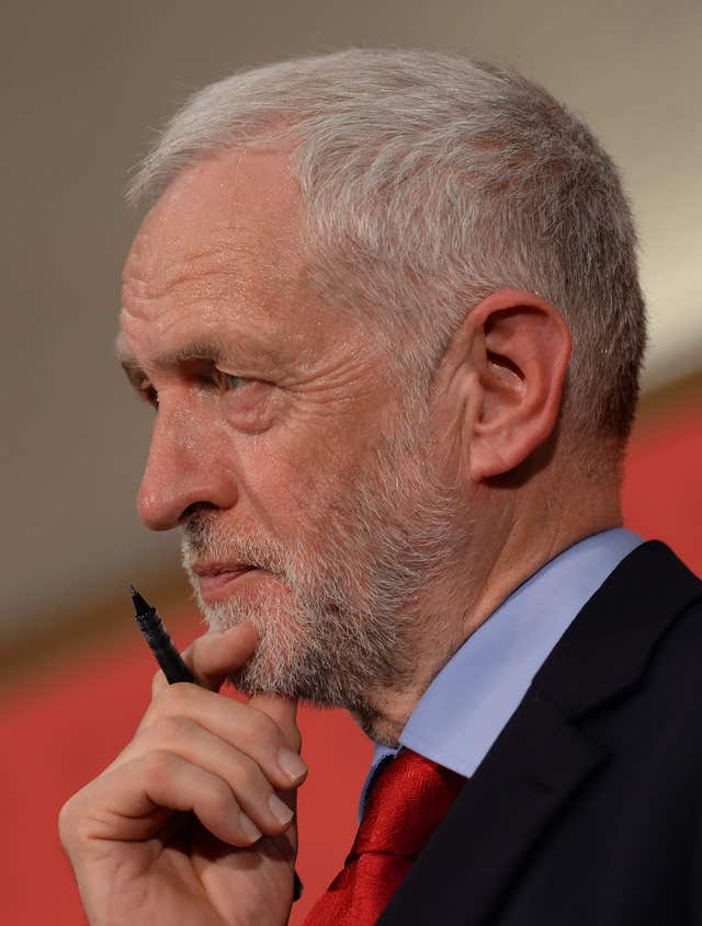 Labour leader Jeremy Corbyn
