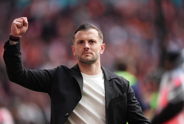 Luton manager Jack Wilshere