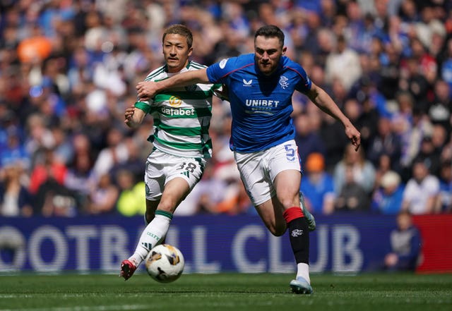 John Souttar against Celtic