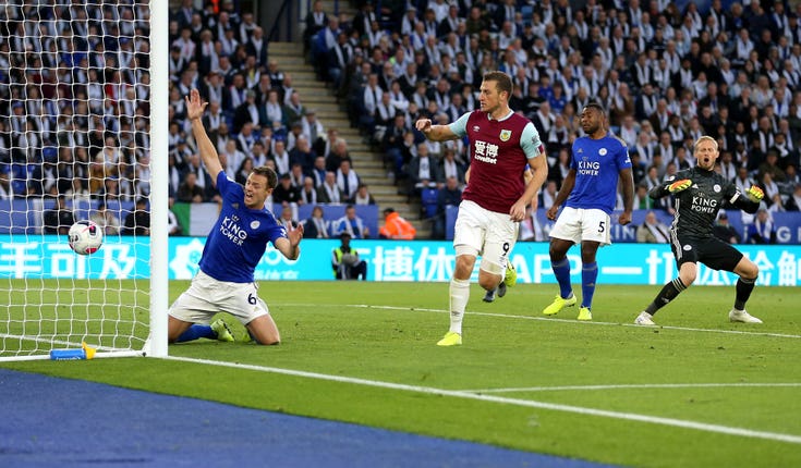 Burnley had a goal ruled out by VAR