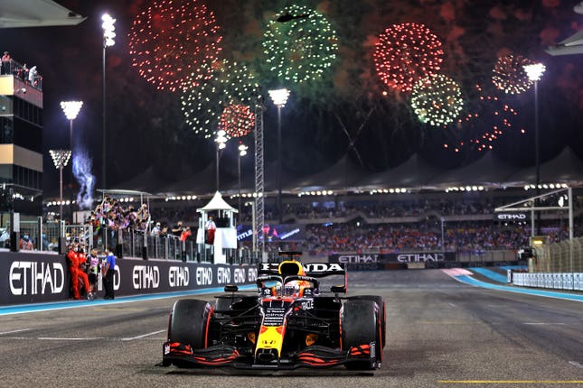 Max Verstappen beat Lewis Hamilton to the world championship