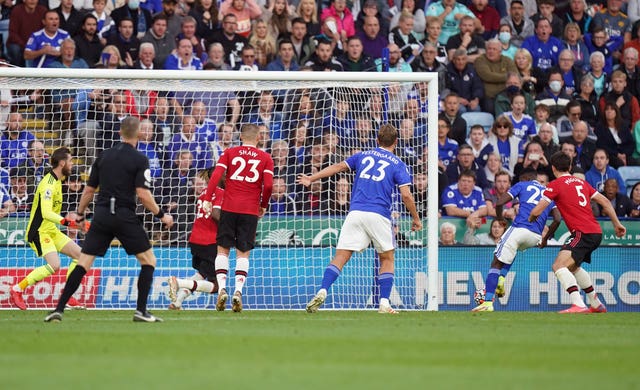 Daka hit the fourth goal for Leicester