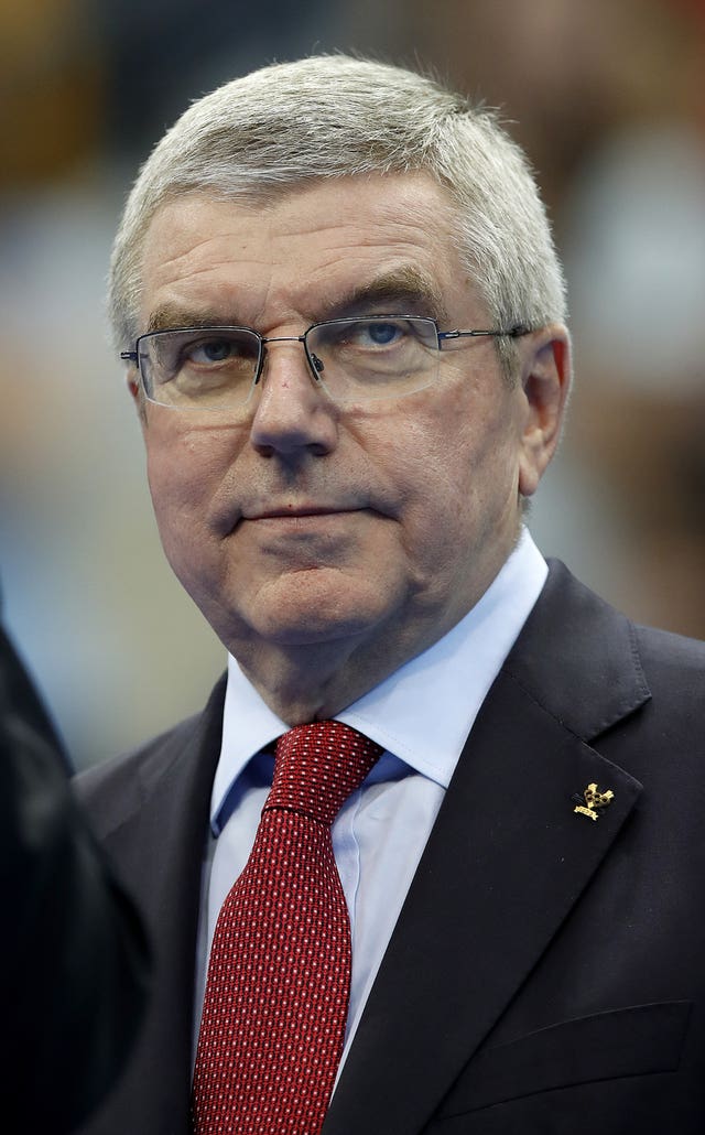 IOC president Thomas Bach has spoken of the need to