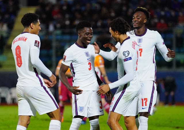England have secured qualification for next year's World Cup