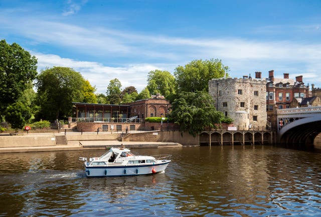 A boat on the River Ouse