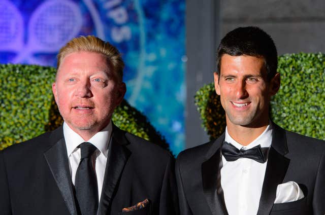 Becker used to coach Djokovic