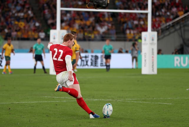 Patchell was accurate with the boot for Wales